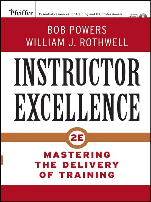 Title details for Instructor Excellence by Bob Powers - Available